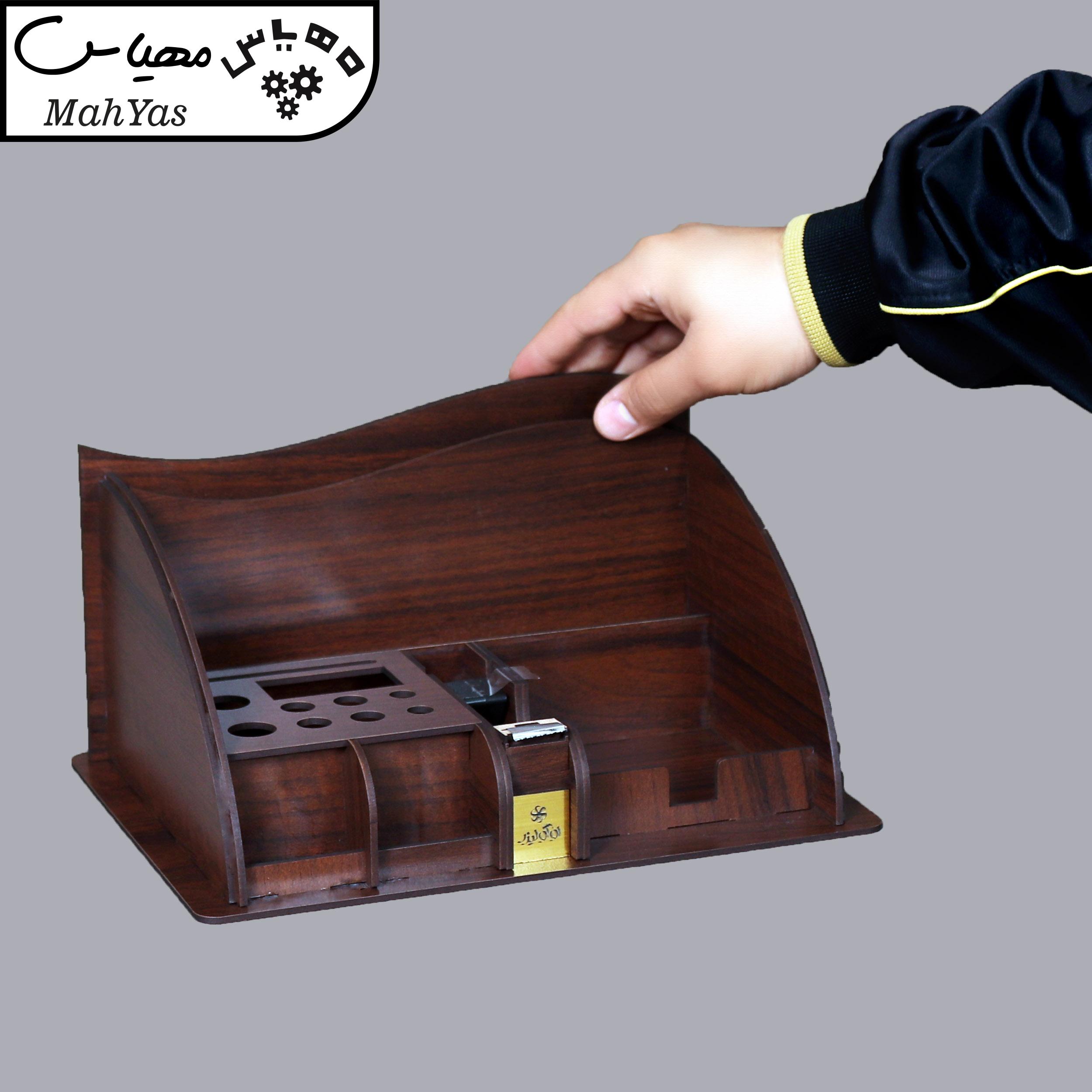 ست لوازم اداری رومیزی لوگولیزر مدل MAKAN BD