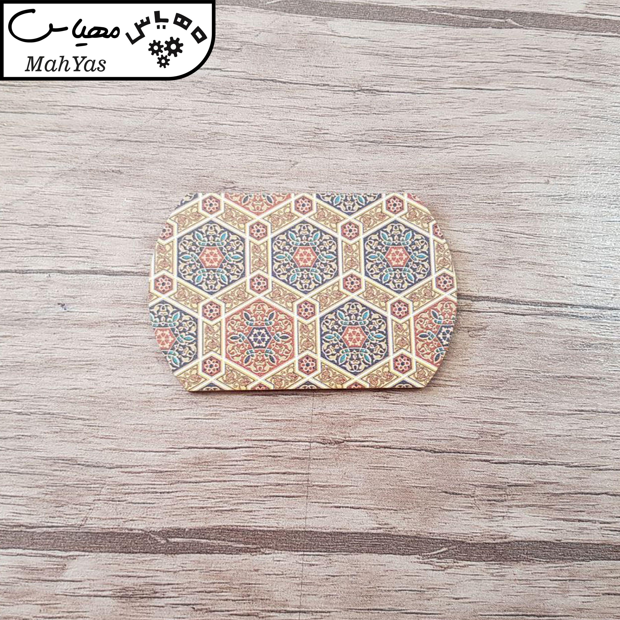 جعبه رومیزی تی بگ و تنقلات و زیر لیوانی مدل کویر کد KU18