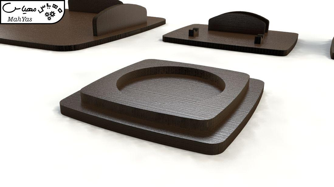 مجموعه لوازم اداری مدل Air مجموعه 6 عددی