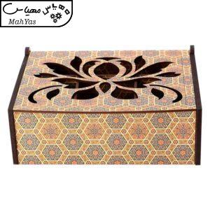 جعبه چای کیسه ای طرح سنتی کد 100000293