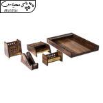 ست لوازم اداری رومیزی حال مدل V 503 مجموعه 5 عددی
