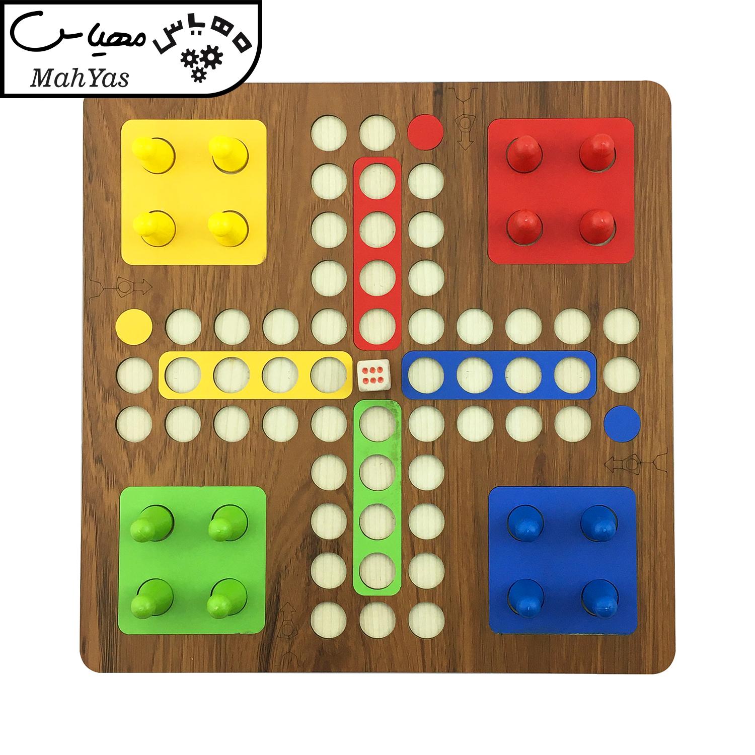 بازی فکری لودو طرح منچ و دوز کد 247