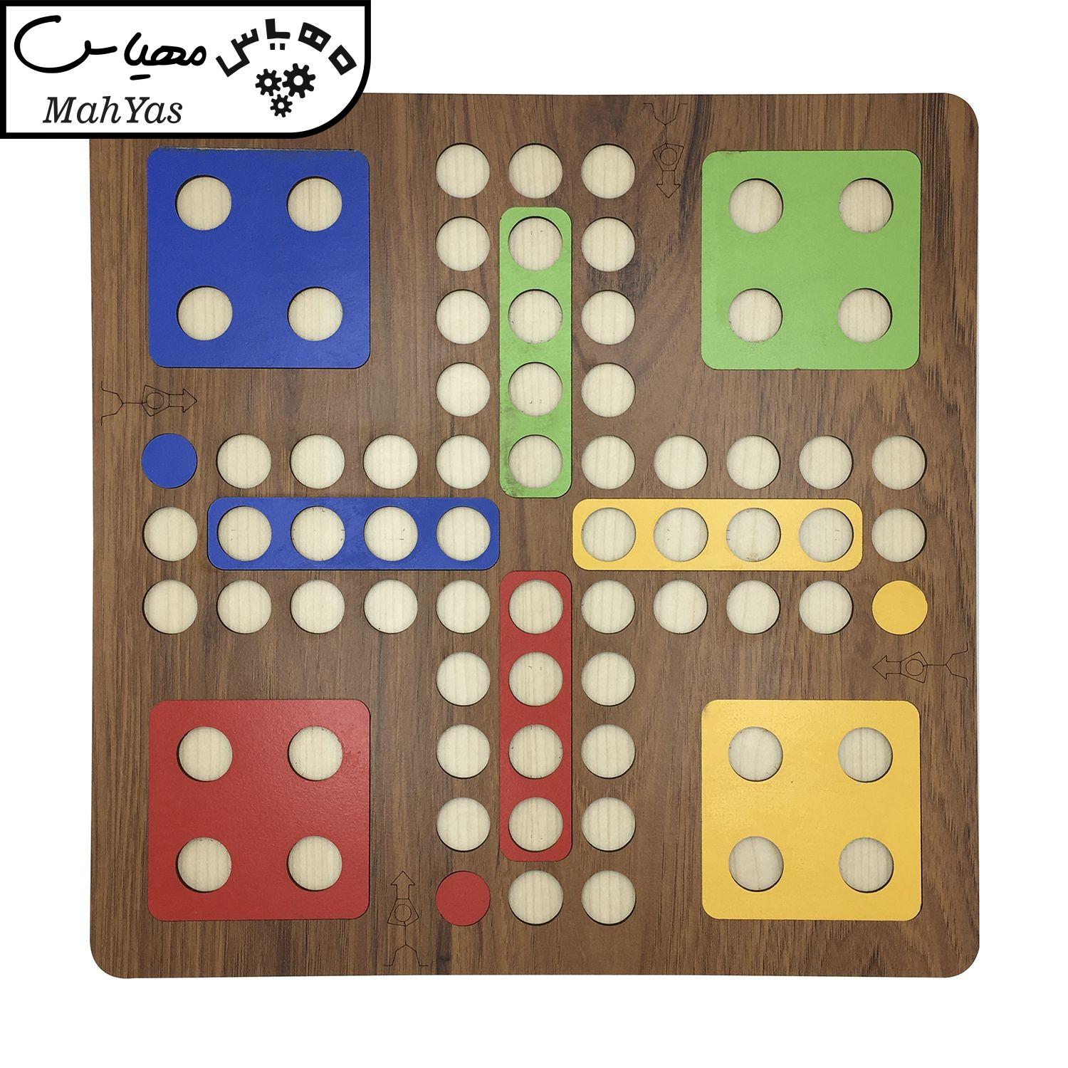 بازی فکری لودو طرح منچ و دوز کد 247