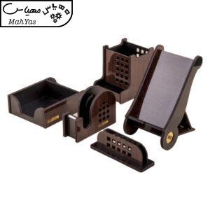 ست لوازم اداری رومیزی حال مدل J 935 مجموعه 5 عددی