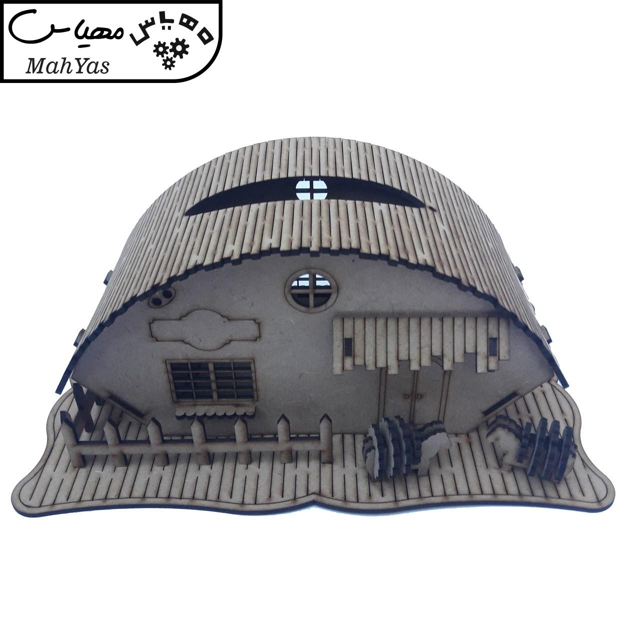 جعبه دستمال کاغذی طرح مزرعه مدل DT-1432