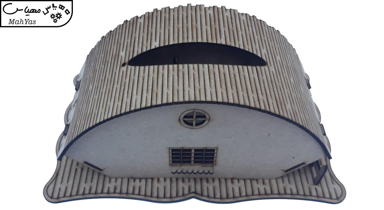 جعبه دستمال کاغذی طرح مزرعه مدل DT-1432