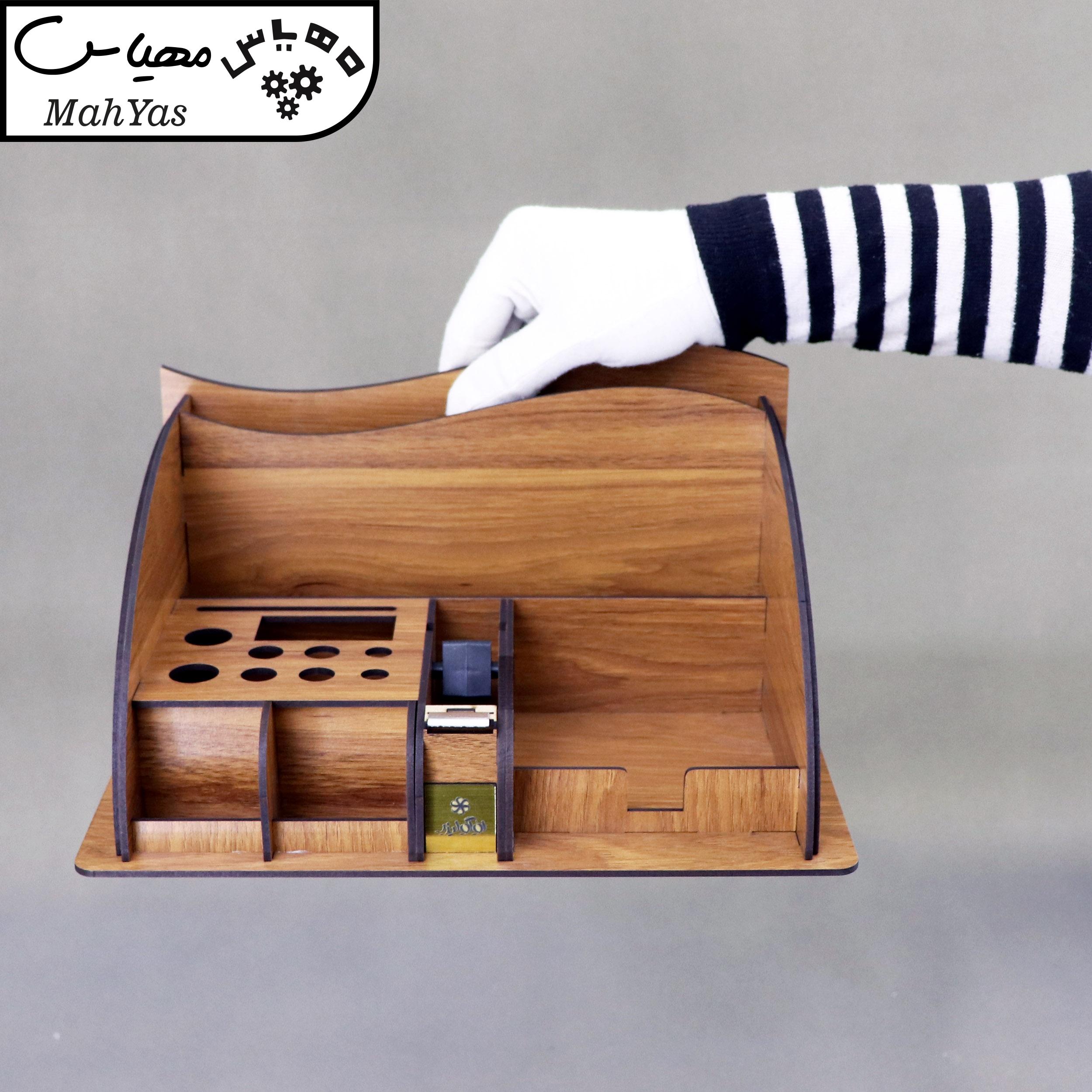 استند لوازم اداری رومیزی لوگولیزر مدل MAKAN