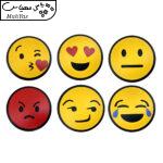 زیر لیوانی مهدی یار طرح ایموجی مدل با پایه نگهدارنده بسته 6 عددی