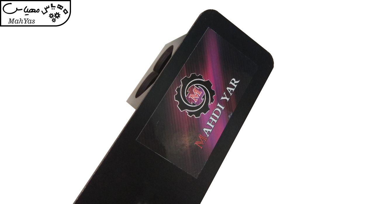 تندیس و گلدان چوبی مهدی یار مدل حرف F