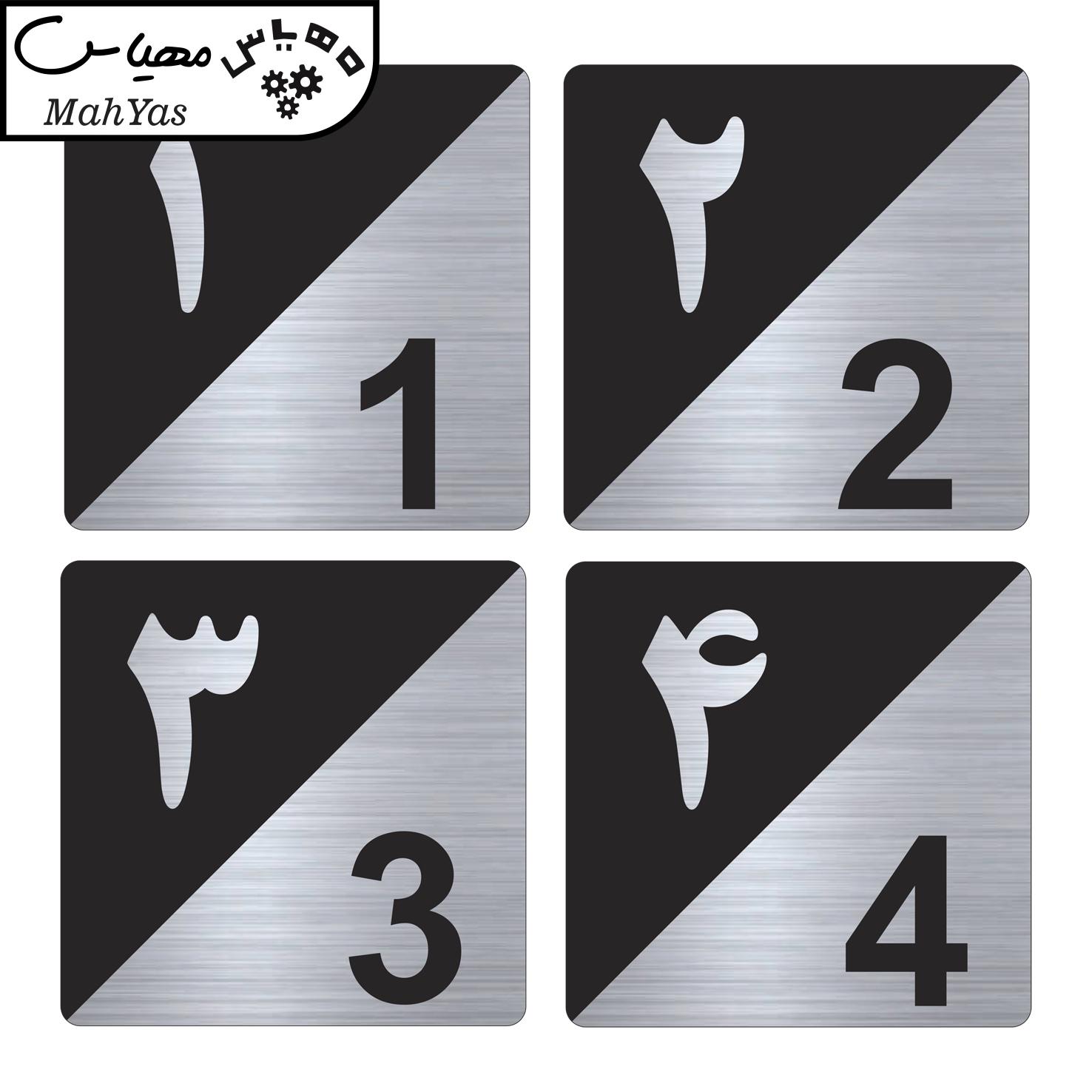 تابلو نشانگر طرح پلاک واحد مدل TR-59