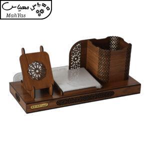 استند لوازم اداری رومیزی آدینا کد A402 به همراه کاغذ یادداشت