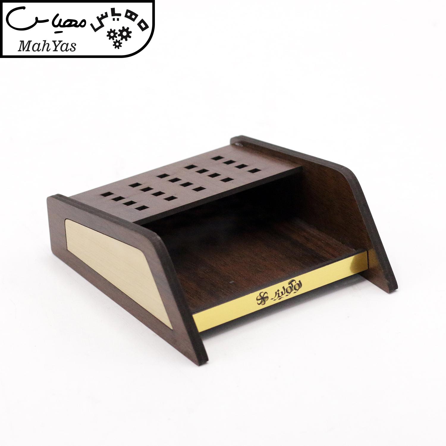 ست لوازم اداری رومیزی لوگولیزر مدل AMAZON BD مجموعه 5 عددی