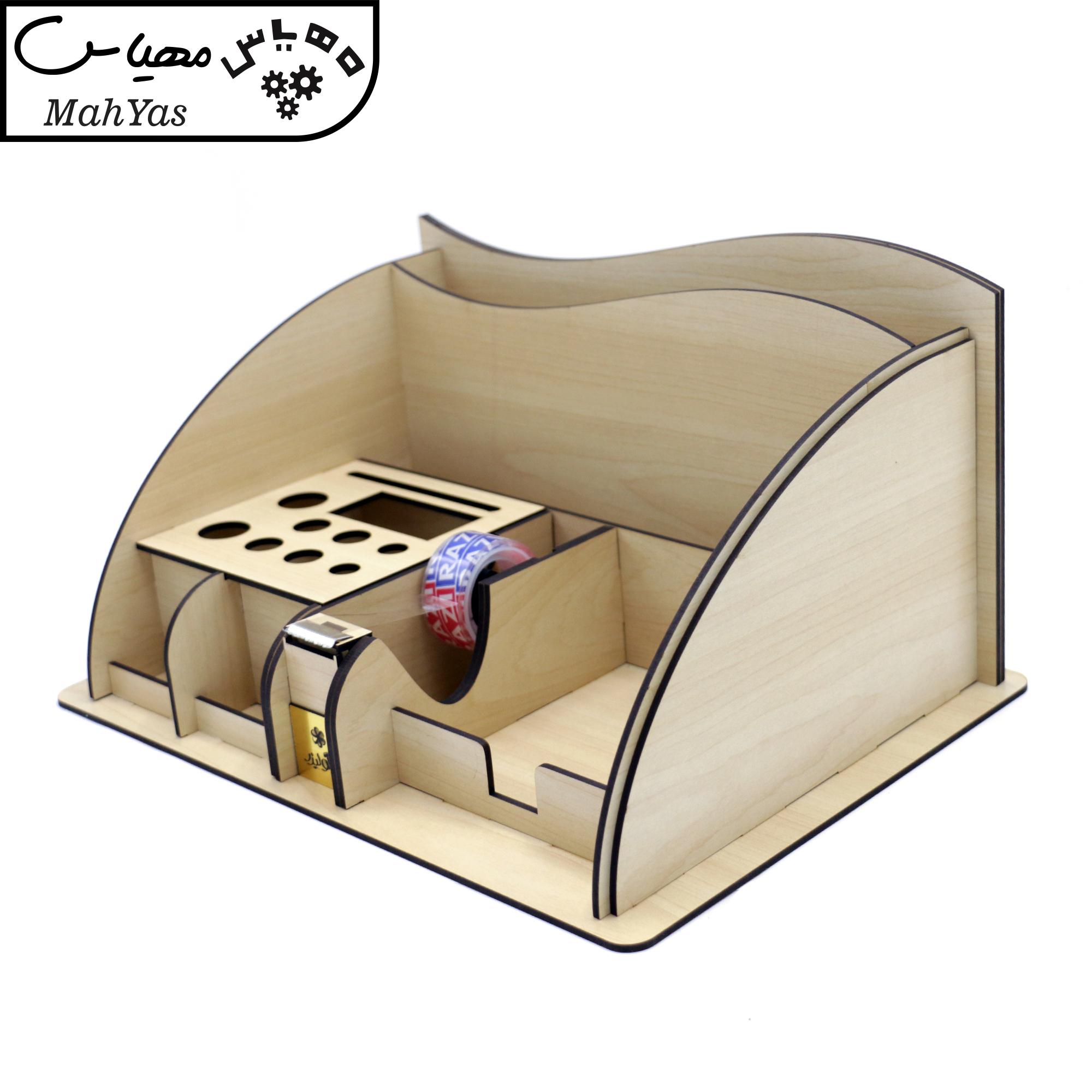 ست لوازم اداری رومیزی مدل لوگولیزر مدل MAKAN AFRA