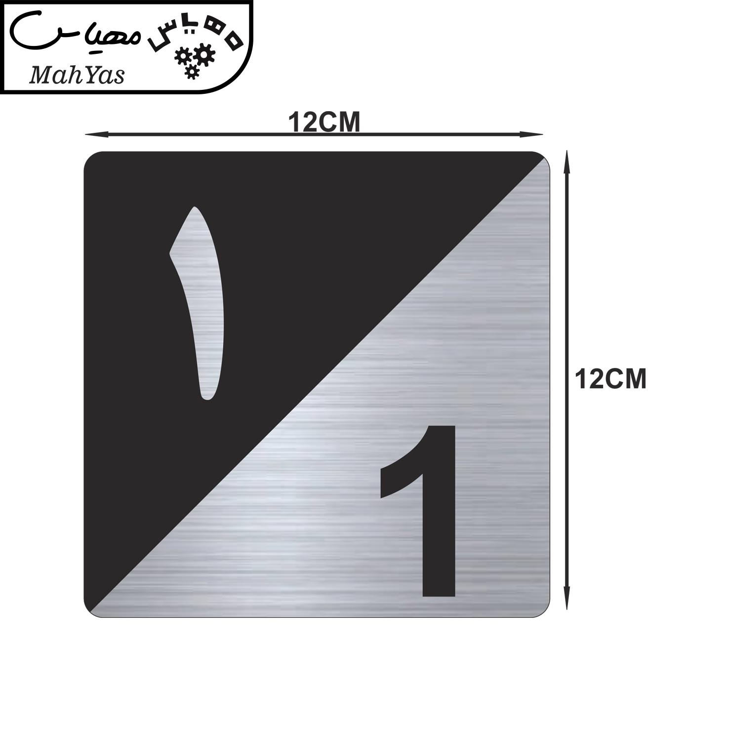 تابلو نشانگر طرح پلاک واحد مدل TR-59
