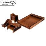 ست لوازم اداری رومیزی حال مدل 501-4 مجموعه 4 عددی