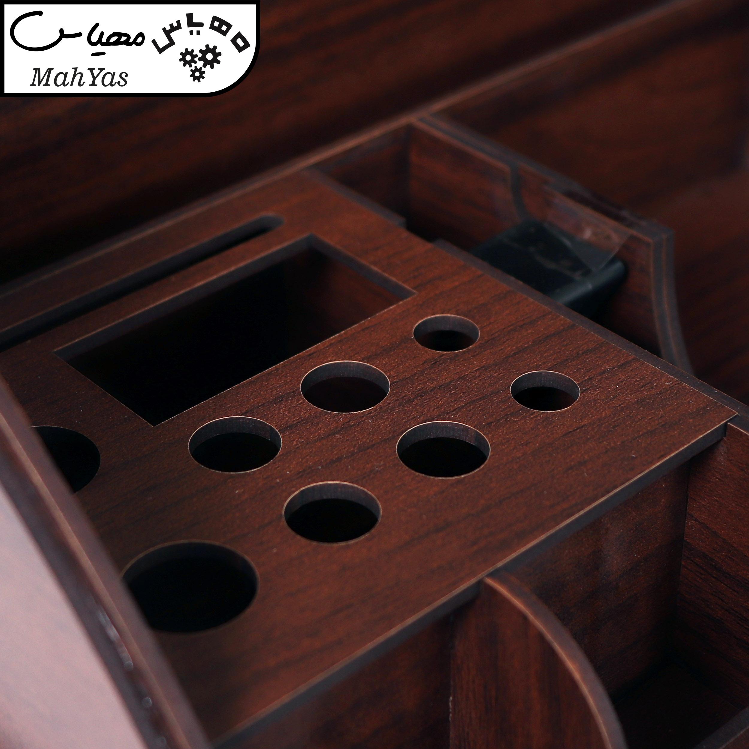 ست لوازم اداری رومیزی لوگولیزر مدل MAKAN BD