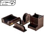 ست لوازم اداری رومیزی حال مدل 934 مجموعه 4 عددی