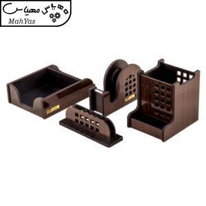 ست لوازم اداری رومیزی حال مدل 934 مجموعه 4 عددی