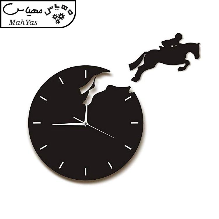 ساعت دیواری دکونوشاپ طرح سوارکار