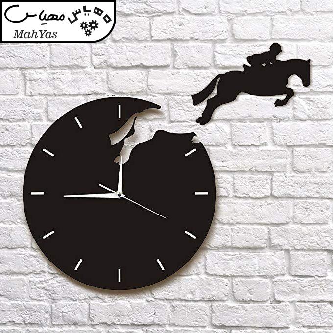 ساعت دیواری دکونوشاپ طرح سوارکار