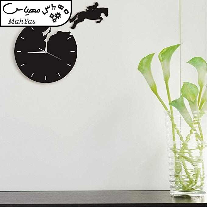 ساعت دیواری دکونوشاپ طرح سوارکار