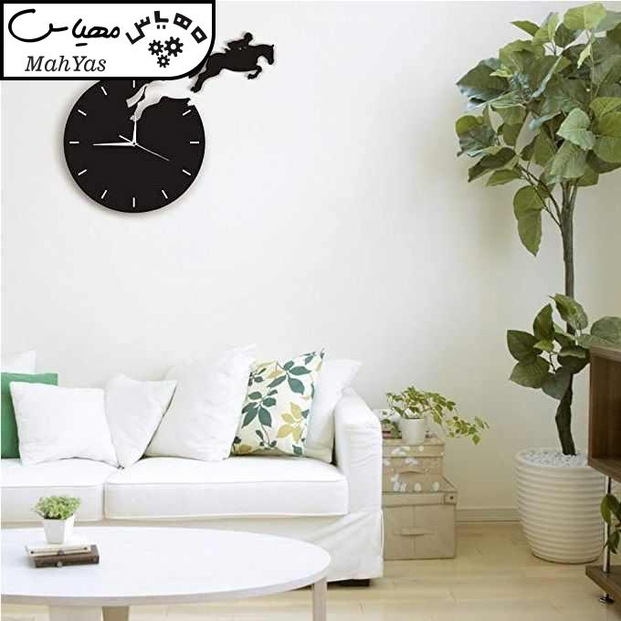 ساعت دیواری دکونوشاپ طرح سوارکار