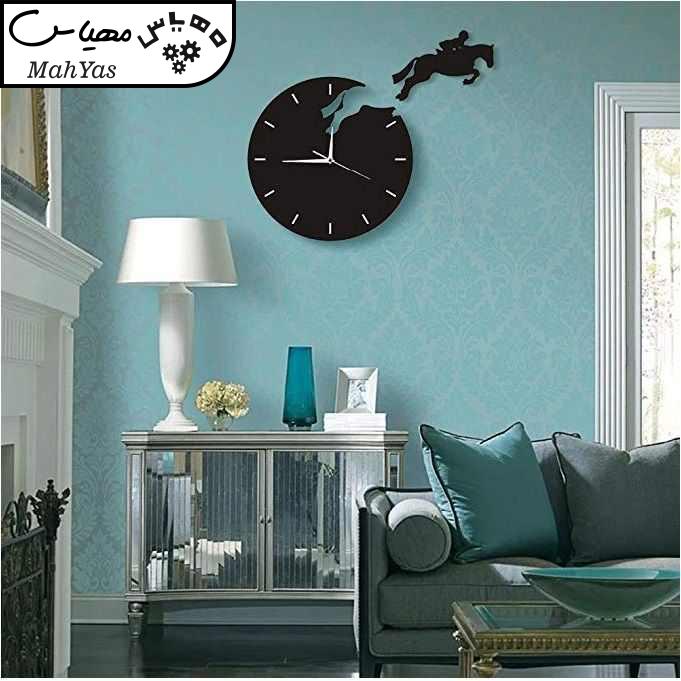 ساعت دیواری دکونوشاپ طرح سوارکار