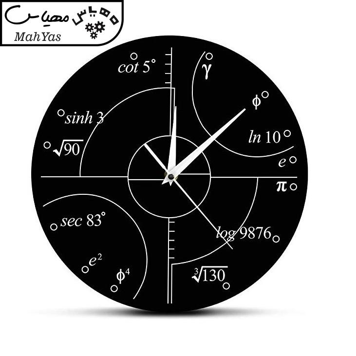 ساعت دیواری دکونوشاپ طرح زاویه