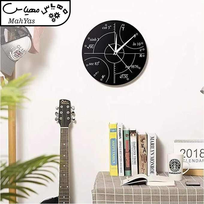 ساعت دیواری دکونوشاپ طرح زاویه