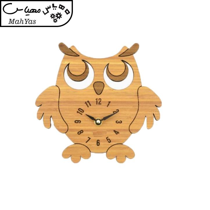 ساعت دیواری دکونوشاپ طرح جغد