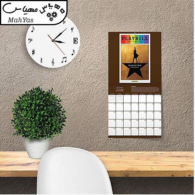 ساعت دیواری دکونوشاپ طرح موسیقی