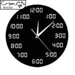 ساعت دیواری دکونوشاپ طرح ساعت