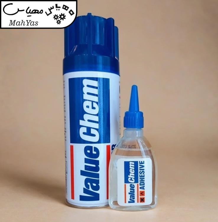 چسب 123 غفاری ولیوکم VALUE CHEM سایز بزرگ 400 میل