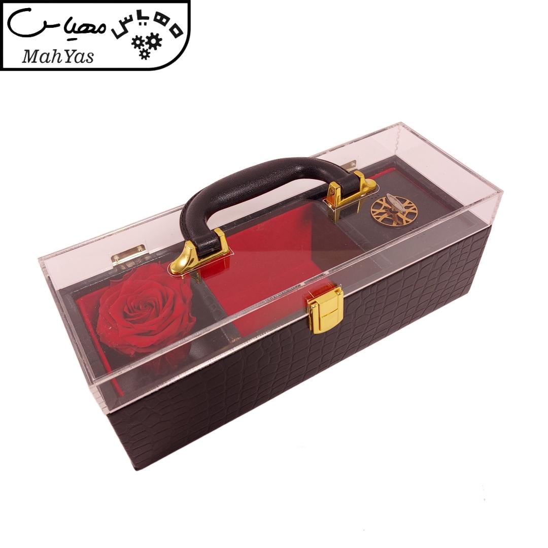 گل رز جاودان مدل موزیکال سامسونتی سه خونه کد SM002