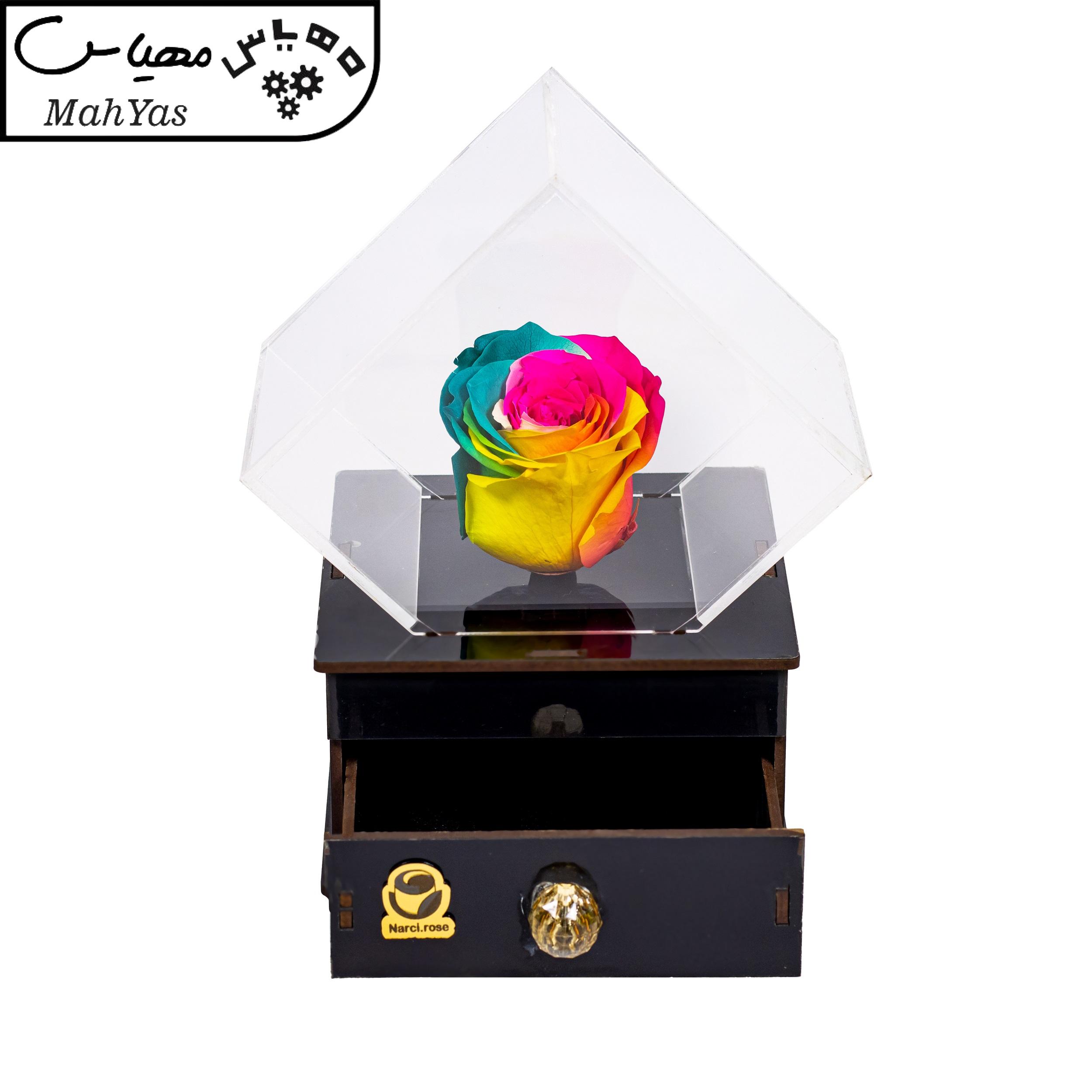 گل رز جاودان نارسی مدل دیاموند کد 501