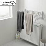 خرید بند رخت آکاردئونی مهیاس تمام استیل