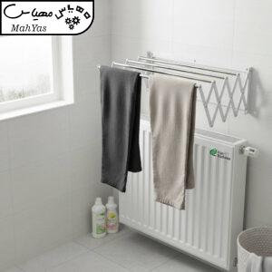 خرید بند رخت آکاردئونی مهیاس تمام استیل