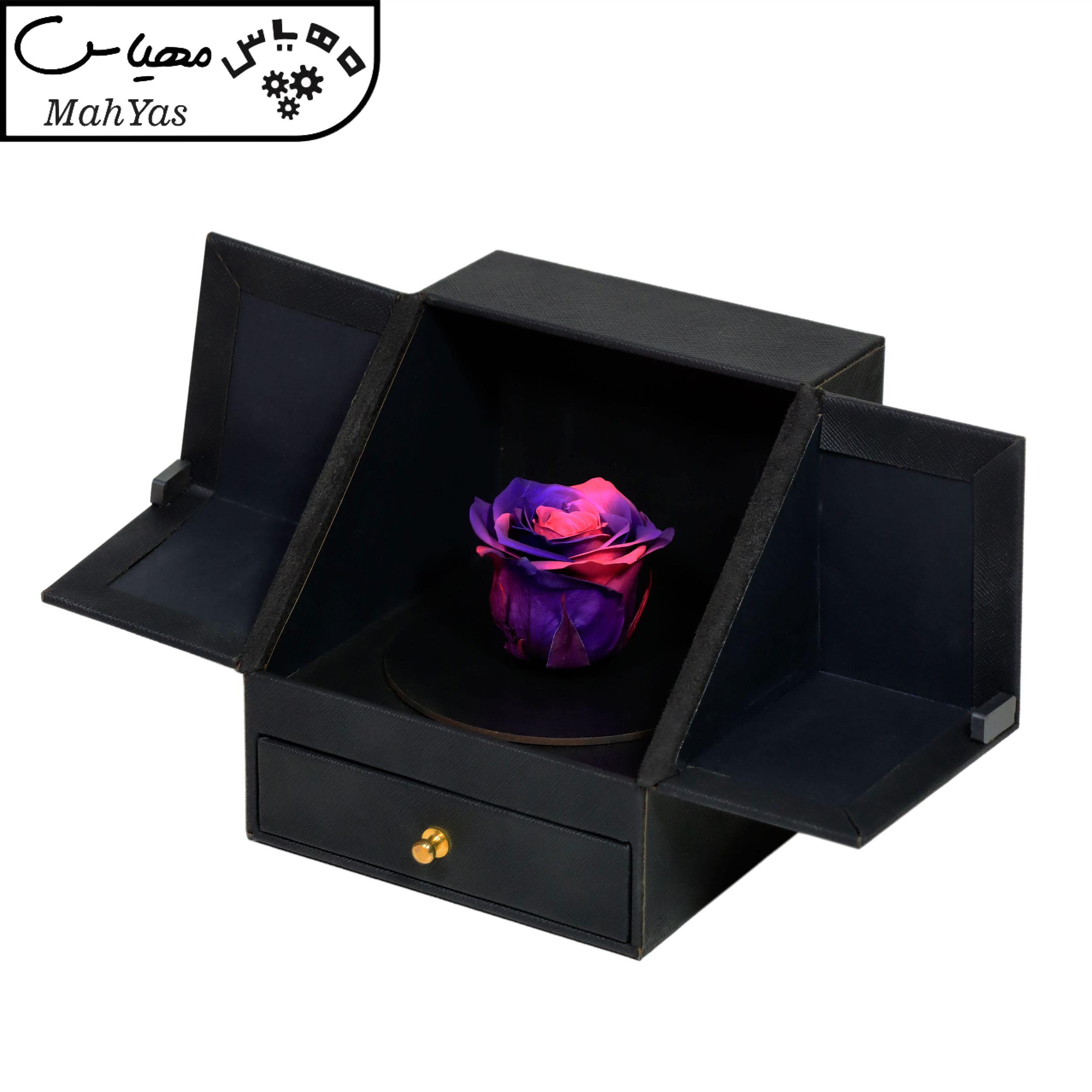جعبه موزیکال گل رز جاودان مدل درسا 906