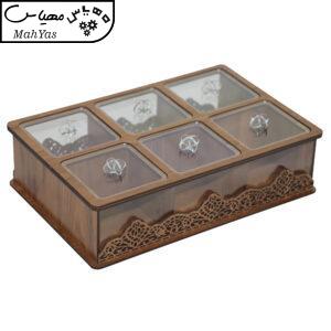 جعبه پذیرایی مدل لوکس 6 خانه